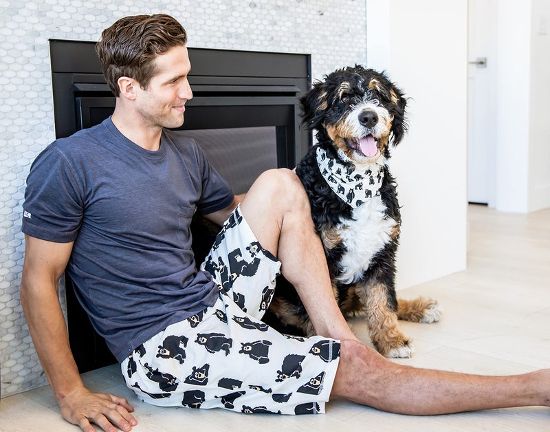 Lazy One Pajama Shorts for Men, Men's Pajama Bottoms, Sleepwear, Animal (Papa Bear, Large) - Image 5